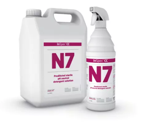 Redditch INSPEC N7 STERILE® – Solution détergente au pH neutre